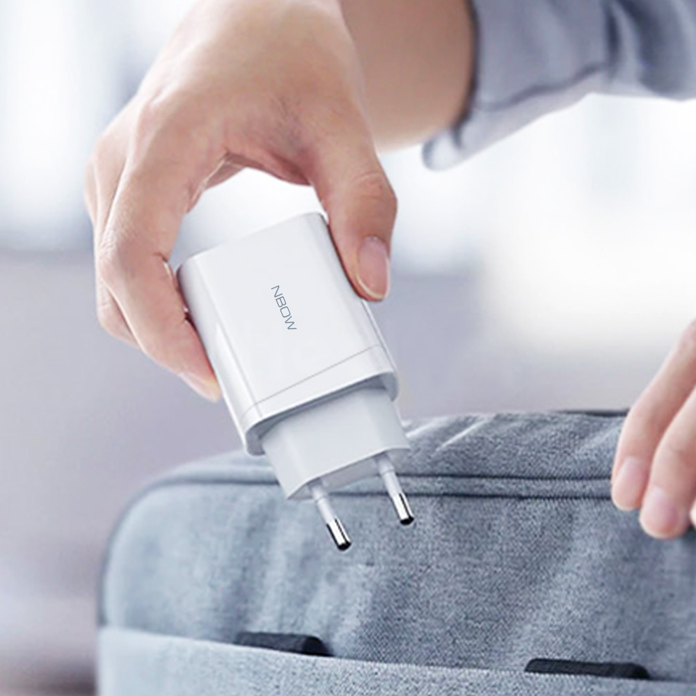 엔보우 USB PD PPS 25W 2포트 고속충전기 ZX-2U63T - Frisbee