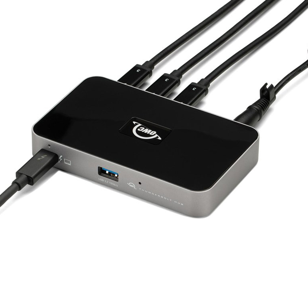 OWC Thunderbolt 4 HUB USB허브 썬더볼트 확장 USB-C 4K 8K 60W PD 공식인증 도킹스테이션 ...