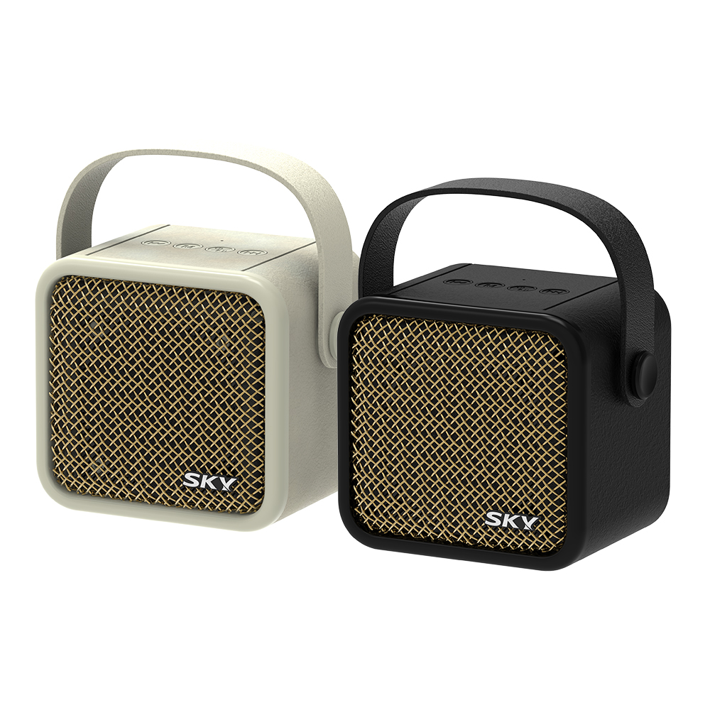 스카이 붐 A1 블루투스 5.4 휴대용 미니 스피커 무선 C타입 충전 - Frisbee