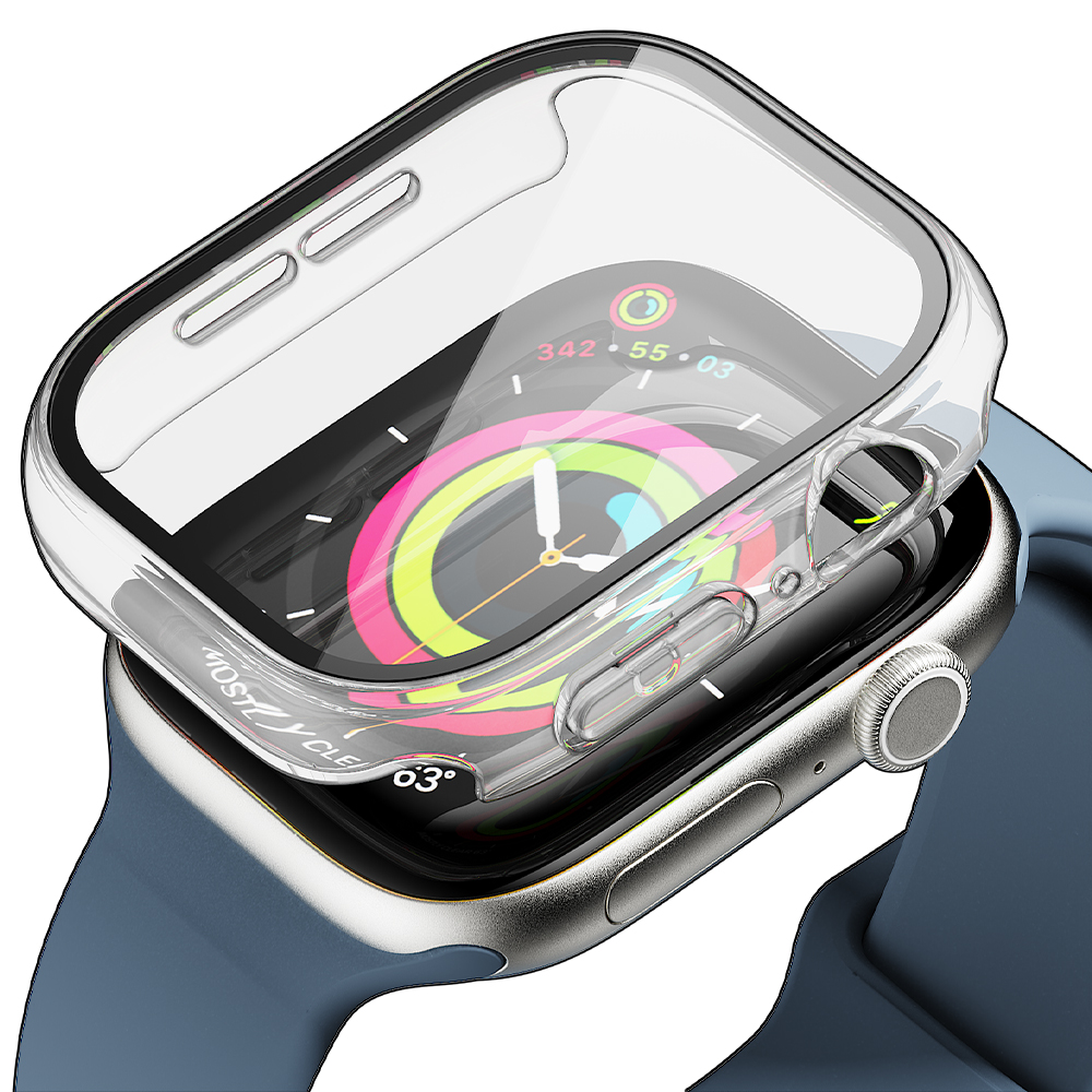 빅쏘 애플워치SE3 케이스 강화유리 풀커버 레빅스킨 - Frisbee