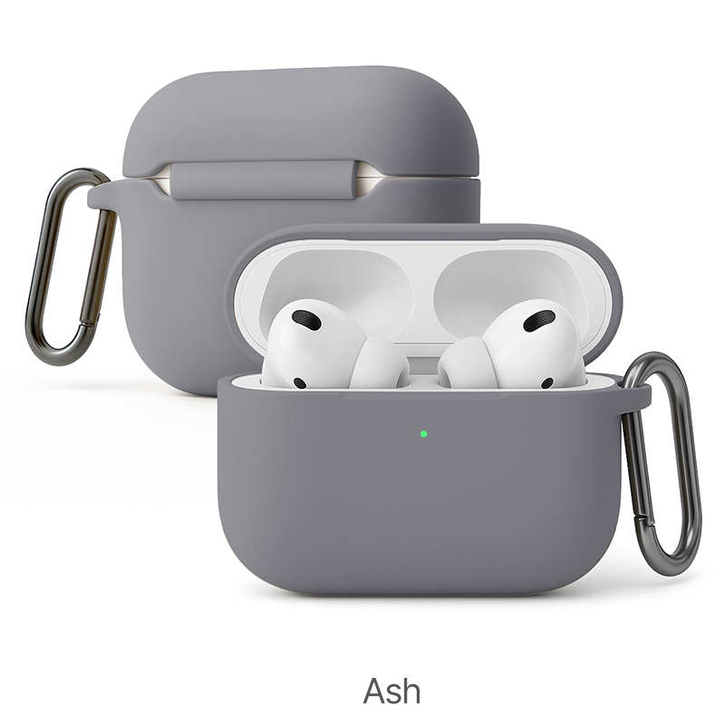 TF7 에어팟 프로 3 크림 실리콘 케이스 - 애쉬