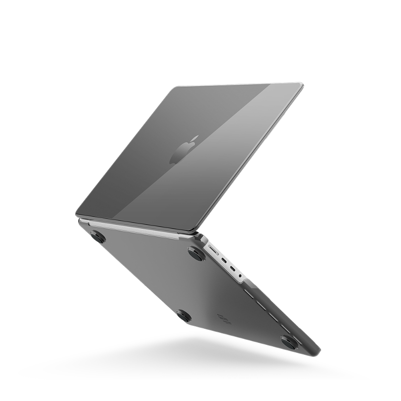 엘라고 MacBook Pro 14 M1 울트라 슬림 하드 케이스 다크 그레이 Frisbee